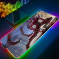 thumbnail image 1 of Alfombrilla de ratón RGB xxl para Gaming, alfombrilla LED de Marvel Spider Iron Man, alfombrilla de ratón para Gamer, alfombrilla de escritorio para PC con retroiluminación LIUWENJING unisex, 1 of 2