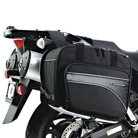 Nelson-Rigg Touring Saddlebags Black