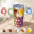 thumbnail image 6 of 20OZ Flamingo Cup with Handle BPA Free Travel Tumbler Great Gifts for Women Flamingo Lovers Suitable for Birthday Christmas Celebrations Daily Drinks, 6 of 6
