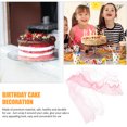 thumbnail image 2 of 3Pcs Wrinkled Cake Wrappers Yarn Mesh Ribbons Romantic Cake Decoration Ornament, 2 of 8