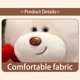 thumbnail image 4 of Xihbxyly Oso Rosa, Peluche Suave, Regalo Romántico de San Valentín, Decoración En Forma de Corazón, Diseño Adorable, Ropa Exquisita, Múltiples Estilos, Tamaño 40 Cm, 4 of 6