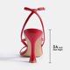 thumbnail image 4 of Sandalia DREAM PAIRS Sylvestra Roja Talle 8.5 para Mujer con Tacones de Tiras, 4 of 8