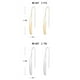 thumbnail image 3 of Pendientes con forma de U, 3 of 4