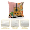thumbnail image 4 of YINGXI Pillow Covers Guitar Throw Pillowcase Home Sofa Decor Cushion Case Farmhouse Decorations 24x24in, 4 of 5