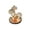 C, variant on Eliaeconx Seashell Night Light, Shell Tabletop Decor with Wooden Round Base, Battery Powered Accent Lamp for Bedroom, Living Room, Office, Indoor Decor
