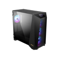 thumbnail image 3 of MSI MEG Prospect 700R – 4.3" Touch Panel Display - Tempered Glass Side Panel - Vertical GPU Mount – 4X ARGB 120mm Fan – Liquid Cooling Support up to 360mm Radiator x 1 – Cable Management System, 3 of 5
