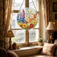 thumbnail image 3 of Garden Style Acrylic Puzzle Suncatcher Decor, Bright Transparent Artistic Ornament, Elegant Window Wall Accent for Home Indoor Leisure Space Warm Atmosphere Layout, #14, 3 of 5