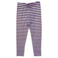 thumbnail image 3 of Infant Wes & Willy  LSU Tigers Long Sleeve Top and Striped Tri-Blend Leggings Set, 3 of 3