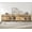 Oak, variant on 4 In 1 Modern Dresser with Glass Doors and 2 Drawers, Adjustable Shelf and Metal Base, Multifunctional Storage Chest, Closet Organizer Cabinet for Bedroom,Brown