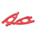 thumbnail image 4 of 1 par de brazos oscilantes superiores delanteros RC brazos de suspensión superior delanteros de aleación de aluminio para coche ARRMA 1/10 RC rojo, 4 of 10