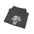 thumbnail image 3 of All My Homies Dice Baker Skateboard 2000s Vintage Classic Hoodie Print - 2XL / Dark Heather, 3 of 5