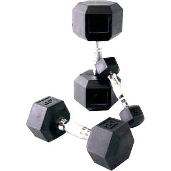 (2 pack) CAP Barbell, 60lb Coated Hex Dumbbell, Single - image 3 of 10