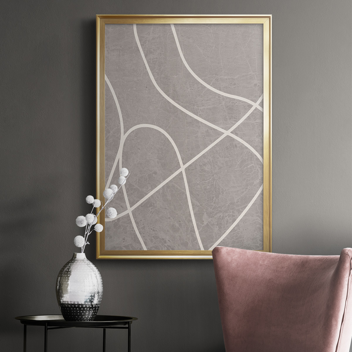 Fissures I Premium Classic Framed Print - Ready to Hang