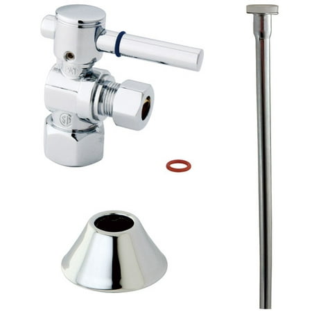 UPC 663370141621 product image for Kingston Brass CC43101DLTKF20 Contemporary Plumbing Toilet Trim Kit, Chrome | upcitemdb.com