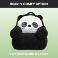 thumbnail image 3 of Silla infantil Delta Children Panda Cozee Buddy, negro/blanco, 3 of 9