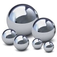 thumbnail image 5 of GOOHOCHY  6 Pcs Mirror Polished Ball Ornament Sphere Decorations Lawn Outdoor, 5 of 8