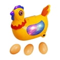 thumbnail image 3 of Juguete eléctrico para poner huevos, pollo, muñeca eléctrica, juguetes parlantes para caminar, pollo eléctrico portátil, juguetes para niños pequeños, 3 of 8
