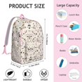 thumbnail image 5 of Lovely Sunflower Flowers Pattern Backpack Gift, Roomy School College Bookbag with Laptop Pocket, Strong Unisex Backpack for Work Travel, 5 of 5