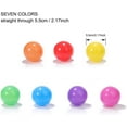 thumbnail image 4 of 100 Pack Pit Balls Plastic Macaron Ocean Balls Kids Toy Balls for 1-3 Years Old Boys Girls, 4 of 9