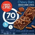 thumbnail image 3 of Fiber One 70 Calorie Chewy Snack Bars, Chocolate Caramel and Pretzel, 5 ctRDDC22, 3 of 5