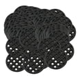 thumbnail image 4 of Cache-pot Rond avec Trou de Drainage, Coussinet en Maille, Noir, Respirant, 2,5 Cm_100 Pcs, 4 of 6