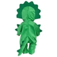 thumbnail image 5 of AmaMary 18 Inch Doll Clothes Plush Green Dinosaur Costume Outfit – Soft Hooded Onesie Dress Up / Party / Holiday Outfit Fits Most 18” Dolls Gift for Kids, 5 of 6