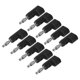 thumbnail image 4 of 4mm Banana Plug Stackable Banana Plug Connectors Stackable Solderless Banana Plugs 10pcs 4mm Stackable Banana Plug Connectors Solderless Banana Plugs For Security AccessoriesBlack, 4 of 8