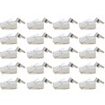 thumbnail image 1 of 20 Pcs Cat6/6A RJ45 Pass Through Modular Plugs, Shielded (STP) External Ground Connector,EZ Crimp, 1 of 5