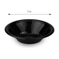 thumbnail image 3 of DecorRack 24 Small Disposable Plastic Bowls, 7 inch Party Bowls, Black (Pack of 24), 3 of 5