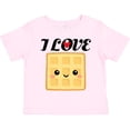 thumbnail image 3 of Inktastic Waffle Lover I Love Waffles Boys or Girls Toddler T-Shirt, 3 of 5