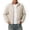 White, variant on FRSASU Men's Lightweight Windbreaker Jacket Stand Collar Zip Side Pocket Elastic Cuff Casual office Coat Yellow