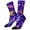 Dark Blue, variant on Compression Socks for Women 3D Cute Printed Themed Comfortable Mid Calf Sports Mens Socks White One Size