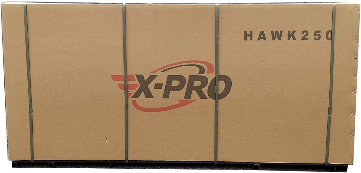 X-Pro Brand New Hawk 250 Gas Pit Dirt Bike with Dual Sports Enduro Bike! 21"/18" Wheels!