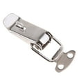 thumbnail image 3 of DYNWAVECA Stainless Steel Spring Lever Toggle latch Hasp Toggle Clamp For case, Toolbox, Drawer, Cabinet, Trunk - 42x16mm, 3 of 6