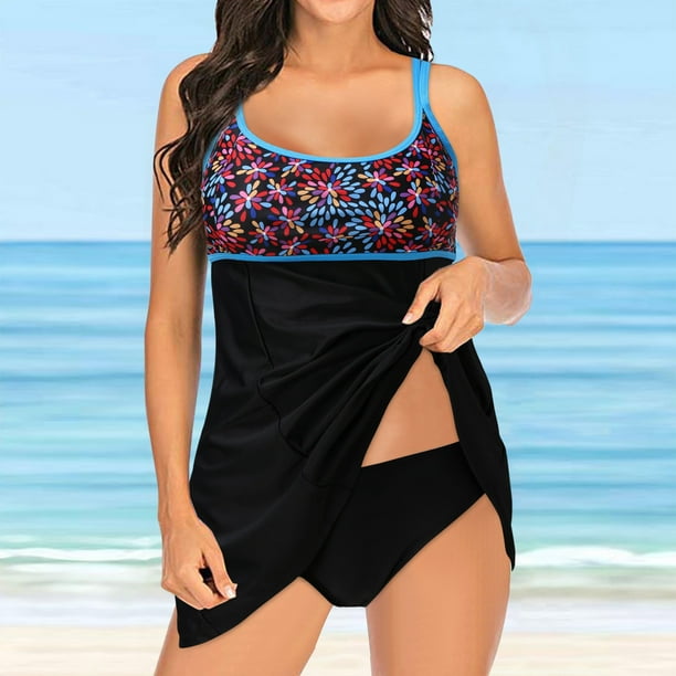 Women Tankini Swimsuits For Women Tummy Control Bathing Suits Two Piece  Tankini Tops With Bikini Bottoms Twists Swimwear