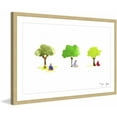 thumbnail image 2 of Marmont Hill "Three Meditators" by Maya Gur Framed Painting Print, 2 of 4