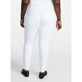 thumbnail image 3 of Terra & Sky Women's Plus Size Pull On High Rise Skinny Jeggings, 28" Inseam, Sizes 0X-4X, 3 of 5
