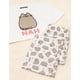 thumbnail image 2 of Conjunto de pijama Pusheen para mujer, algodón, dibujos animados con dibujos animados de gatos, 2 of 6