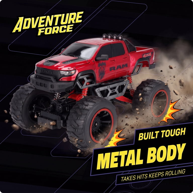 Adventure Force 1:10 Ram Truck Radio Controlled Vehicle - Walmart.com