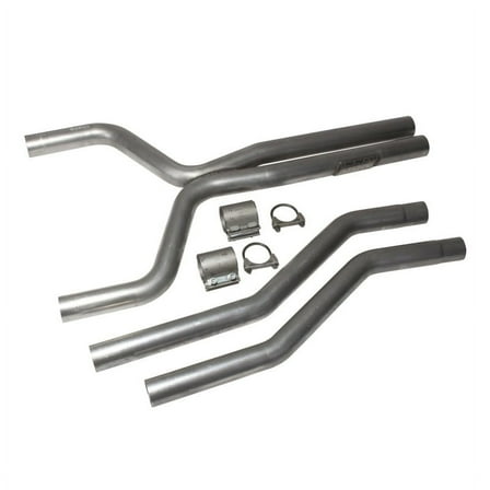 BBK 10-11 Camaro V6 High Flow After Cat X Pipe - 2-1/2 Fits select: 2010 CHEVROLET CAMARO, 2011 CHEVROLET CAMARO LT