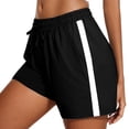 thumbnail image 2 of FASHOFT Womens Athletic Running Shorts Lightweight Workout Gym Shorts with Pockets Black XXL, 2 of 7