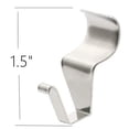 thumbnail image 2 of vinyl siding hooks for hanging, heavy duty light mailbox planter hanger 8 pack, 2 of 8