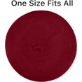 thumbnail image 6 of &nbsp;Ladies Solid Colored French Beret, 6 of 7