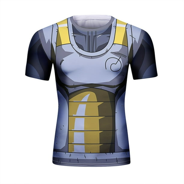 CosFitness Anime Gym Shirt, Funny Cosplay 3D Muscle Workout Clothes, Hero Training Compression Short Sleeve T Shirt for Men(Lite Series), S - CosFitness Anime Gym Shirt, Funny Cosplay 3D Muscle Workout Clothes, Hero Training Compression Short Sleeve T Shirt for Men(Lite Series), S -