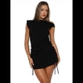 thumbnail image 1 of Vestidos Ajustados de Verano para Mujer, Negros, Talla XL, 1 of 9