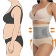 thumbnail image 4 of 3 Pack Fat Burning Shorts High Waist Compression Body Shaping for Women for Gym Workout Running Daily Wear Tummy Control Postpartum Recovery, 4 of 7