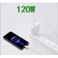 thumbnail image 2 of Cargador rápido de 120 W para Xiaomi 14 13 12 12t 12s Pro Lite compatible 67W Redmi Note K60 K50 12, 2 of 6