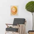 thumbnail image 2 of Bohemian Style Abstract Dreamcatcher Concentric Circles In Soft Pastel Colours Artwork Framed Wall Art Print A4, 2 of 4