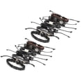 thumbnail image 1 of Pulseras 12Pcs Vintage Ajustable Cuero Partido Winding HandWoven Fugacal, 1 of 8