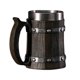 thumbnail image 2 of Jarra de cerveza de barril de madera, diseño retro, taza de cerveza, adorno de 600 ml, taza de té, taza de café para fiesta, decoración del hogar, Estilo B, 2 of 8